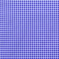 Хлопок  112 см хлопок 100%, 140 г/м² голубой  клетка 2,5 мм на белом