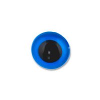 Глаза кукольные с шайбой ø 0.45 см, пластик голубой, чёрный   