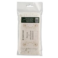 Нитки д. объемной вышивки 5 сложений 30 гр., 60 м., хлопок 100% белый   