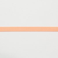 Лента репсовая  0.6 см полиэстр 100% оранжевый   
