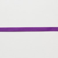 Лента репсовая  0.6 см полиэстр 100% фиолетовый   