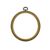 Пяльцы-рамка "под дерево" ø 10 см, пластик    