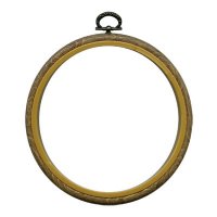 Пяльцы-рамка "под дерево" ø 20 см, пластик    