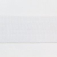 Тесьма эластичная продержечная 4 см полиэстр 73%, латекс 27% белый   