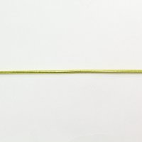 Шнур металлизированный эластичный ø 0.2 см золотой   