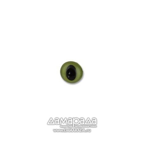 Глаза кукольные кошачьи  ø 0.75 см стекло