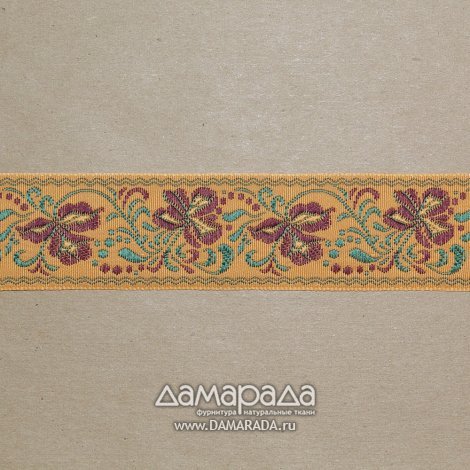 Лента жаккардовая  3.5 см. полиэстр 100%